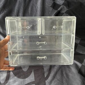 Clear Acrylic Storage Organizer